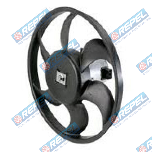 Motor Ventilador Radiador Gol Parati Saveiro 2000 a 2008 S/AR