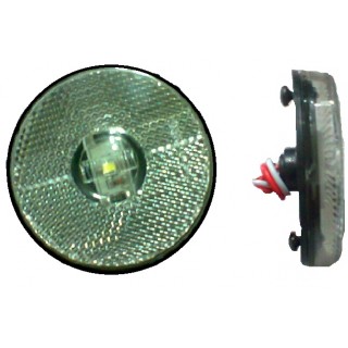 Lanterna Lateral LED 12/24V Cristal Carreta Randon 2010> e Adaptações
