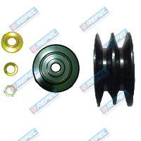 Polia Alternador Iskra AAK Massey Ferguson MF 292 MF 297 Simples