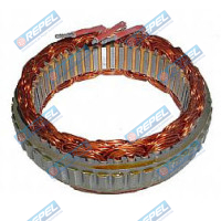 Estator Alternador Prestolite Leece Neville 12V 160Amp. Colhedora Case e MF (usado alt. 8LHA2070VB ,