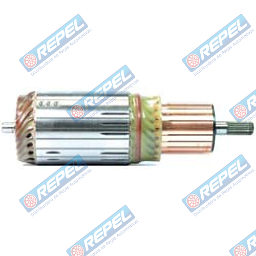 Induzido Partida Nipodenso 12V Fiat Allis Empilhadeira Toyota Kia Besta 2.2 167MM