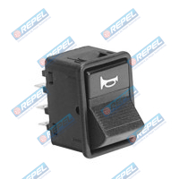 Botão Tecla Buzina MBB Caminhões e Ônibus 88>