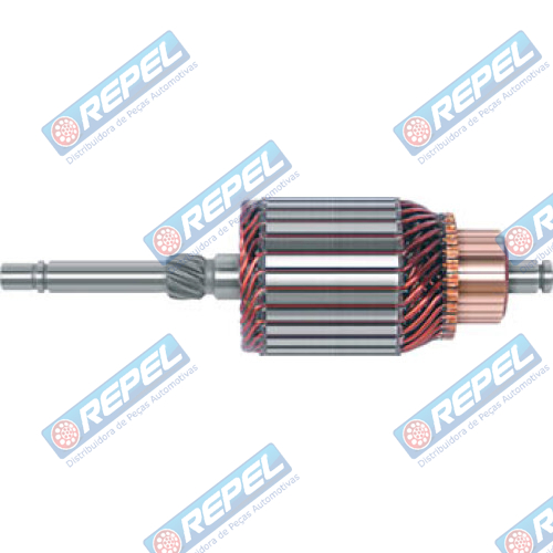 Induzido Partida Bosch Kombi 96> Fusca Partida DW Com Ima