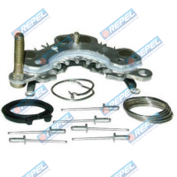 Placa Retificadora Alternador Prestolite 12V 90Amp. Santana Gol Saveiro Parati