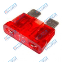 Fuzivel Lamina 10 Amperes Medio Universal (vermelho) Fuzivel Lamina 10 Amperes Medio Universal (vermelho)