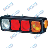 Conjunto Lanterna Traseira Carreta Guerra Lado Direito