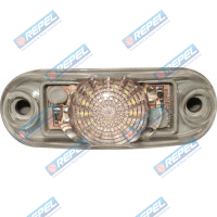 Lanterna Placa Led Cristal Carreta Randon 2010> Implementos rodoviarios 