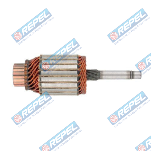 Induzido Partida Valeo Fiat Strada Uno Fiorino Siena Renault Clio Megane Celta Corsa 155mm