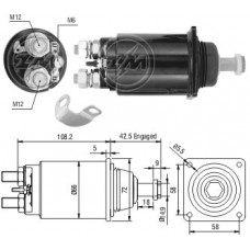 Automático Partida Bosch JE 24V Scania Série 4 114 124 94  1998 a 2003