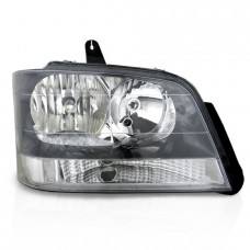 Farol Principal GM S10 Blazer 2009 2010 2011 2012 Fume Mascara Negra Lado Direito