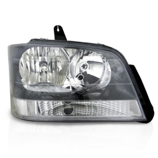 Farol Principal GM S10 Blazer 2009 2010 2011 2012 Fume Mascara Negra Lado Esquerdo