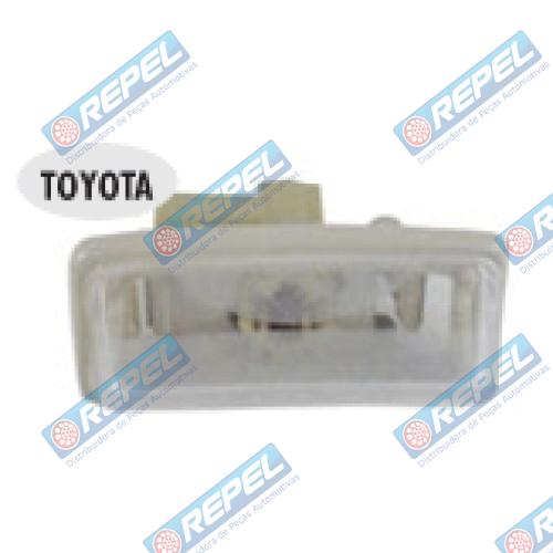 Lanterna de Placa Toyota Corolla Lado Direito