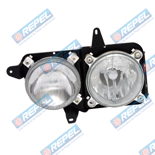 Farol Principal MBB Acello Duplo H7 / H1 Lado Direito