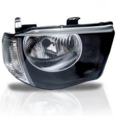 Farol Principal Mitsubishi L200 Triton 2008> C/Pisca Cristal Lado Direito