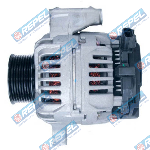 Alternador 12V 90Amp. Ford F250  Ranger Diesel MWM (Substitui o Motorcraft)