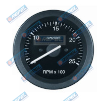 Tacometro (Contagiro) 2500 Rpm 24V 80mm Colhedora Case A7000 A7700