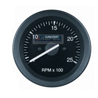 Tacometro (Contagiro) 2500 Rpm 24V 80mm Colhedora Case A7000 A7700