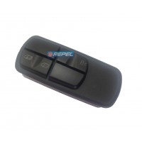Comando Vidro Elétrico MBB Axor Atego Actros Todos Lado Pássageiro (Direito) (Botão Vidro)