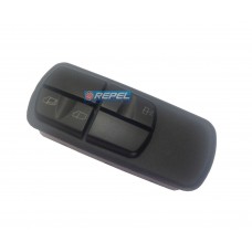Comando Vidro Elétrico MBB Axor Atego Actros Todos Lado Pássageiro (Direito) (Botão Vidro)