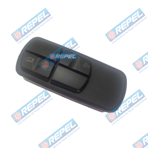 Comando Vidro Elétrico MBB Axor Atego Actros Todos Lado Pássageiro (Direito) (Botão Vidro)