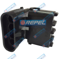 Conector Delphi 4Vias Chicote Colhedora Case A7000 A7700 A8000 A8800 (Plug Fêmea)