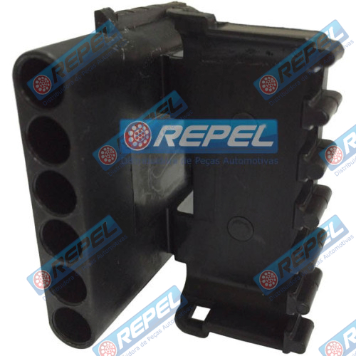 Conector Delphi 6Vias Chicote Colhedora John Deere 3510 3520 3522  (Plug Fêmea )