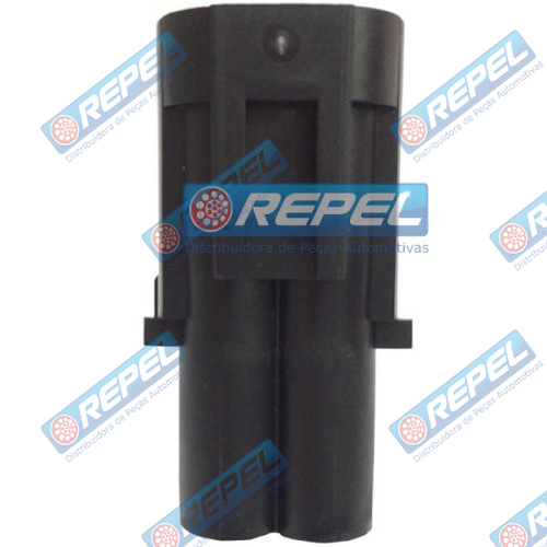 Conector Delphi 2Vias Chicote Colhedora Case A7000 A7700 A8000 A8800 (Plug Fêmea)