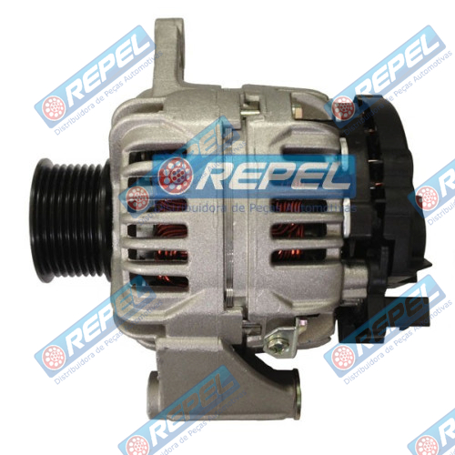 Alternador Bosch Cam.VW 13180 15180 Cummins 7110 7120 8120 8150 MWM Eletrônico 12V 90Amperes