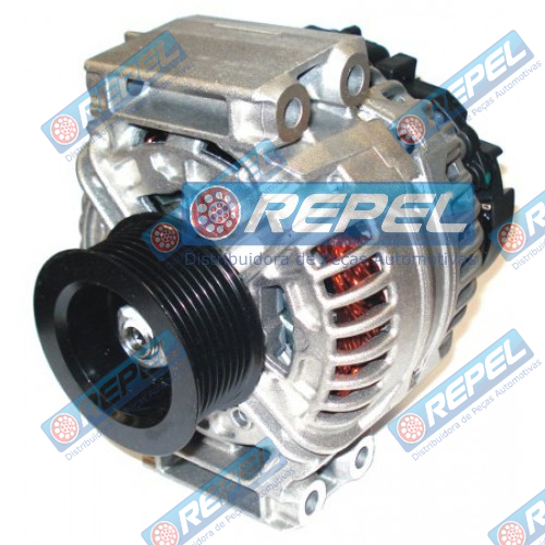 Alternador Bosch Scania Série 5 e Série 4 124 114 94 Série P/G/R/T 2006> Eletrônico 24Volts 80Amperes Alternador Bosch Scania Série 5 e Série 4 124 114 94 Série P/G/R/T 2006> Eletrônico 24Volts 80Amperes