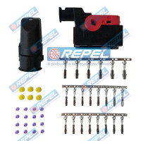 Conector Elétrico Tyco 118234403 Tyco 1-1823440-3