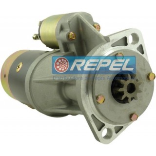 Motor Partida Isuzu 12V 15Dentes New Holland E50B Case CX50B Com Motor Yanmar