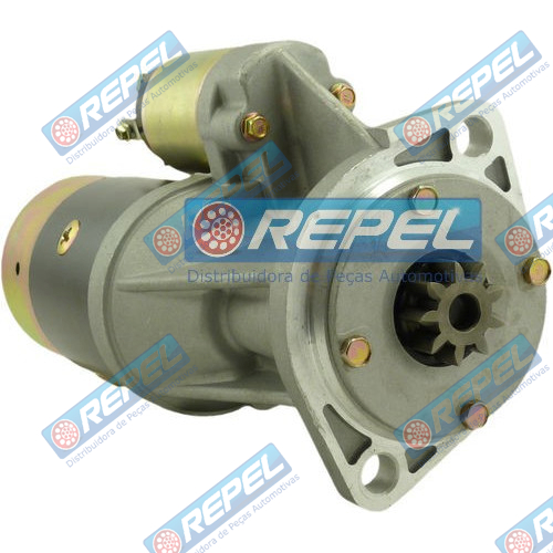 Motor Partida Isuzu 12V 15Dentes New Holland E50B Case CX50B Com Motor Yanmar