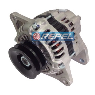 Alternador Mitsubishi 12V 80Amp. Tratores Kubota M110DT M120DT M120DTC M125X M120FC Kubota F5802 Motores Estacionários Geradores e Empilhadeiras