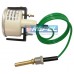 Relógio Temperatura Água Mecanico 52MM 40-110º Cabo 1,1Mt  Rosca M5/8x18 Massey Ferguson MF50X MF65X MF235 MF265