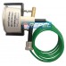 Relógio Temperatura Água Mecanico 52MM 40-110º Cabo 1,15mts  Rosca M5/8x18 Massey Ferguson MF275 292 293 297 299 265