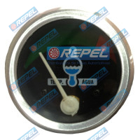 Relógio Temperatura Água Mecanico 52MM 40-110º Cabo 1,15mts  Rosca M5/8x18 Massey Ferguson MF275 292 293 297 299 265