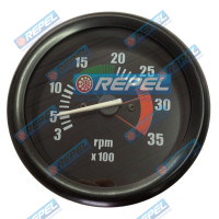 Tacometro (Contagiro) 3500 Rpm 12V 100mm MBB 1513 1518 1313 2013 1618 1418 e Ônibus