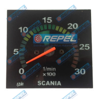 Tacometro (Contagiro) 3000 Rpm 24V Scania Série 4 124 114 94 98> Série P/G/R/T