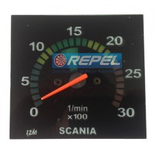 Tacometro (Contagiro) 3000 Rpm 24V Scania Série 4 124 114 94 98> Série P/G/R/T