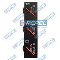 Relógio Pressão Óleo e Temperatura e Voltimetro (Regua) Scania 112 113 142 143 