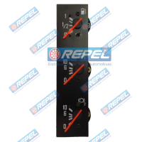 Relógio Combustível e Pressão 1 e Pressão 2 (Regua) Scania 112 113 142 143 