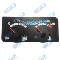 Relógio Combustível e Temperatura Scania Série 4 124 114 94 P/G/R/T