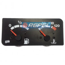 Relógio Combustível e Temperatura Scania Série 4 124 114 94 P/G/R/T