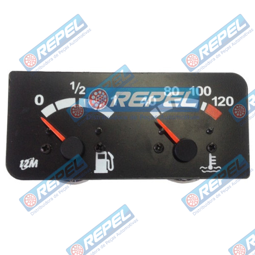 Relógio Combustível e Temperatura Scania Série 4 124 114 94 P/G/R/T