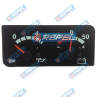 Relógio Pressão Óleo e Amperimetro (Regua) Scania Série 4 114 124 94 98> 