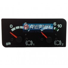 Relógio Pressão 1 e Pressão 2 (Regua) Scania Série 4 114 124 94 98> 