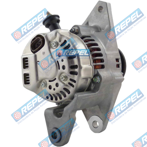 Alternador Denso 12V 55Amp. Caterpillar Bobcat 216 226 228 236 232 242 246 248 252 262 Caterpillar Mini Escavadeira 301.5 301.6 301.8 302.5 303 Caterpillar 902 906
