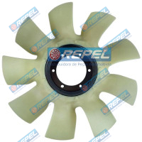 Hélice Ventilador Borgwarner 1607ED00060A VW 2W0121303 Valtra 83666800 