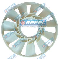 Hélice Ventilador Borgwarner 167.020005343 VW 2U2121303 MAN 2U2121303 