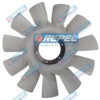 Hélice Ventilador Borgwarner 167070000296 Scania 2035608 Scania 1883609